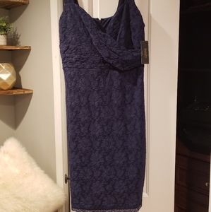 NWT Blue lace dress